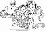 Rusty Rivets Coloring Drawing sketch template