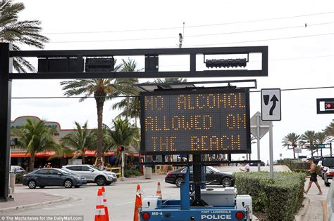 spring break drunk teens on florida beaches smell of