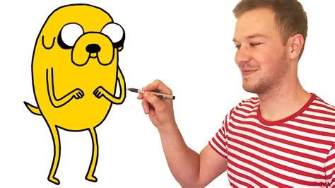 How To Draw Jake From Adventure Time Characters Preview