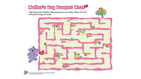 mothers day bouquet maze