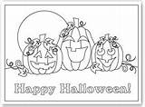 Halloween Coloring Pages Sheets Haunted Z31 House Crafts Collage Printable Happy Kids Pumpkins Card Pumpkin sketch template
