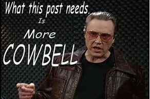 Image result for more cowbell