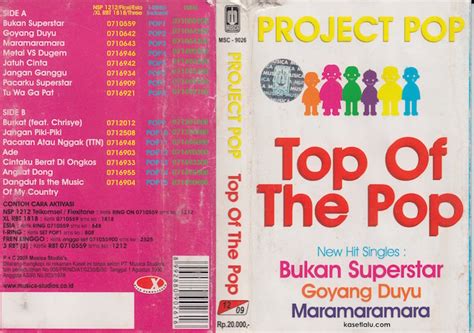 project pop top   pop kaset