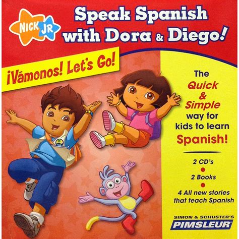 Speak Spanish With Dora Y Diego ¡vámonos Let S Go 2 Cd