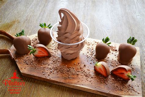 custard of the week is chocolate covered strawberry platter s chocolates