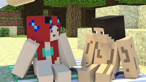 Top 3 Love Story The Minecraft Life Of Alex And Steve Minecraft Animation