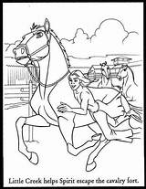 Colorare Cavallo Selvaggio Cartone Walt Animato Realizzato Creazione Anno sketch template