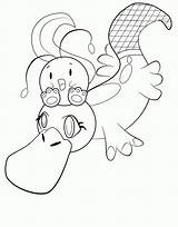 Platypus Coloring Pages Popular sketch template