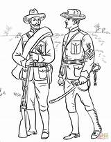 Soldados Guerra 1812 Stany Zjednoczone sketch template