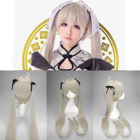 Original And Blue Vocaloid Hatsune Miku Long Cosplay Party Full Wig Hair