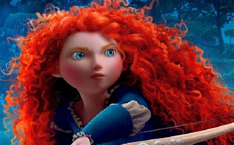 F Is For Flame Buoyant How Pixar Made Merida S Brave Hair Misbehave