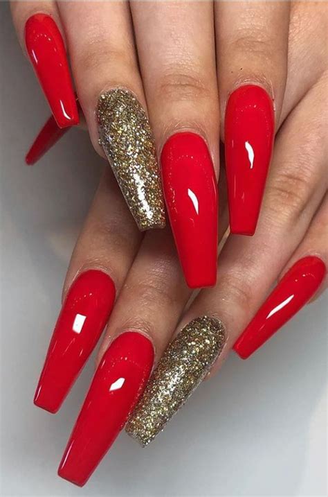festive red coffin christmas nails  inspire  xuzinuo page