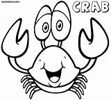 Crab Coloring Pages sketch template