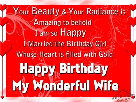 happy birthday  wonderful wife birthday wishes happy birthday pictures