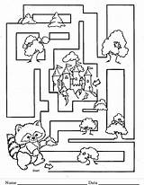 Labirint Colorat Labirintul Planse Desene Educative Clopotel Jocuri Ajunga Ajuta sketch template