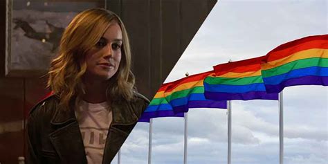 brie larson wants lesbian romance for captain marvel and another mcu character