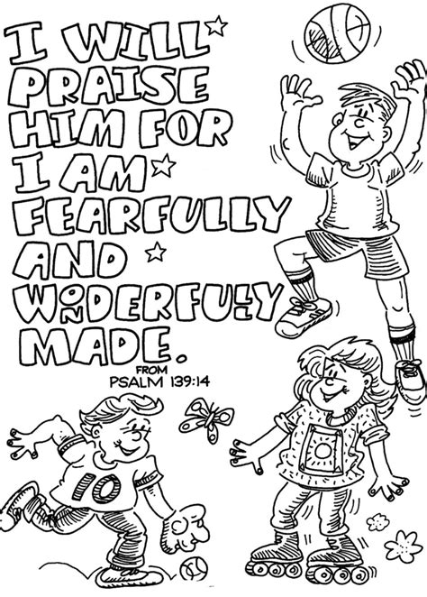 printable childrens coloring pages praising god