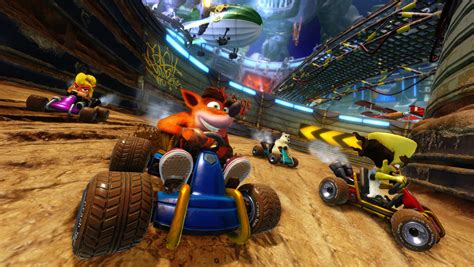 video game crash team racing crash bandicoot  wallpaper