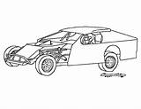 Dirt Modified Coloring Pages Track Car Late Clipart Race Model Colouring Cars Drawing Clip Indy Racing Open Wheel Modification Color sketch template