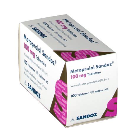 metoprolol sandoz  mg tabletten shop apothekecom