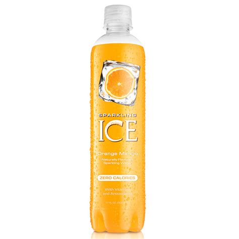 sparkling ice orange mango flavoured drink   ml