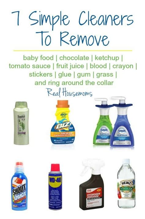 printable laundry stain removal chart  information cleaning