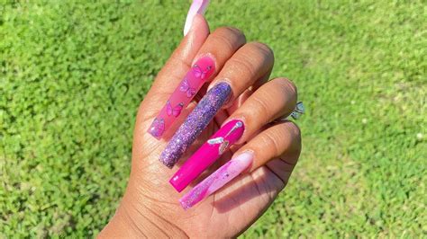 xxxl acrylic nails  home cheap affordable nail products youtube