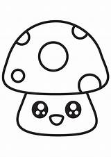 Colorear Mushroom Seta Indie sketch template