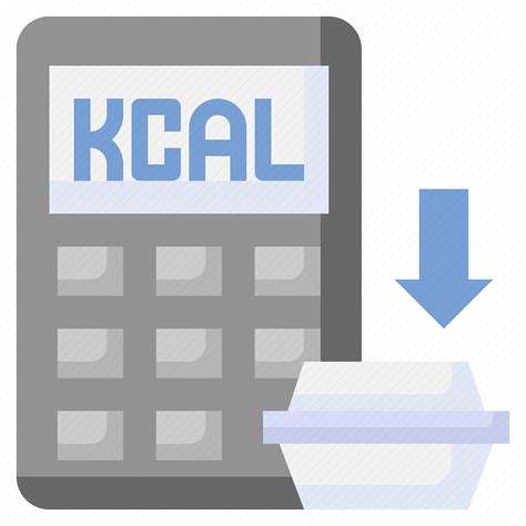 calories calculator kcal wellness diet electronics icon   iconfinder