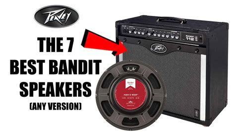 peavey bandit  replacement speakers speaker guide