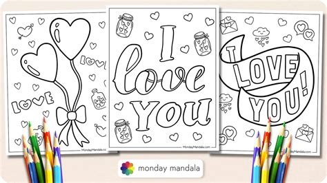printable love coloring pages  adults