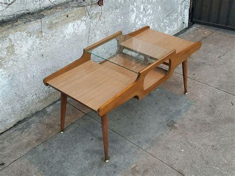 vintage mid century modern coffee table