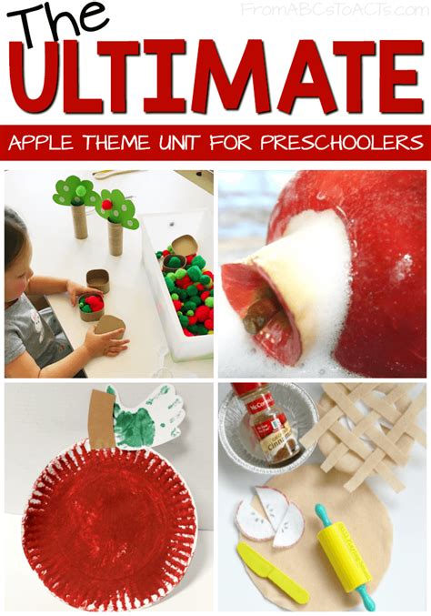 ideas   amazing preschool apple theme  abcs  acts