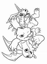 Digimon Kleurplaten Veemon Agumon Kleurplaat Digimons Coloriages Animaatjes Malvorlagen Desenhos Hellokids Zurück Gifgratis sketch template