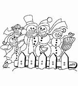 Snowman Sneeuwpop Kerst Kleurplaten Schneemann Bonhomme Snowmen Neige Personnages 2709 Animaatjes Getdrawings Malvorlagen1001 Kleuren sketch template