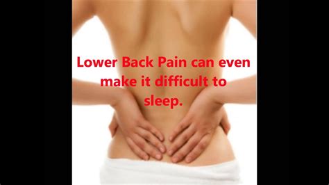 How To Self Massage Lower Back Pain Youtube
