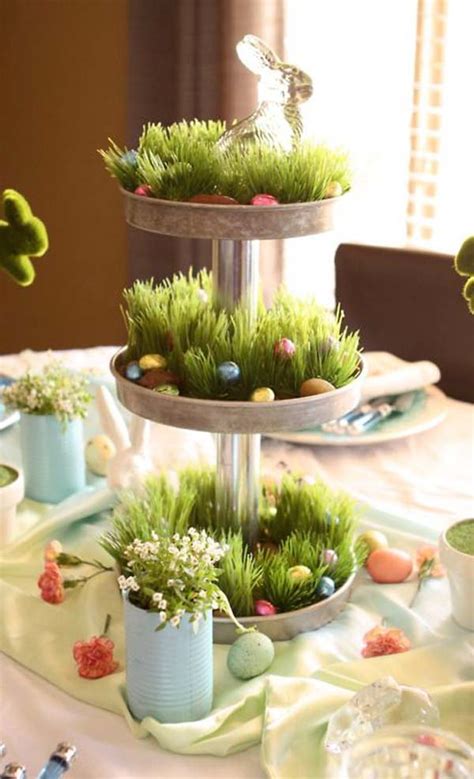 top  lovely  easy   easter tablescapes