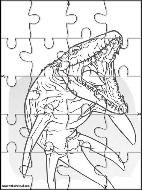 Jurassic World 28 Zu Drucken Puzzlespiele Aktivitäten Für Kinder