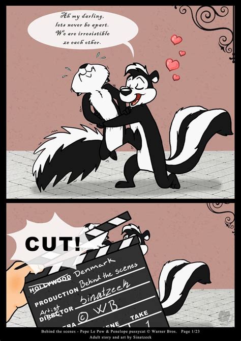 ah my most favorite couple pepe le pew and penelope