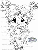 Digi Stamp Besties Mybestiesshop Lil Rascal Instant sketch template