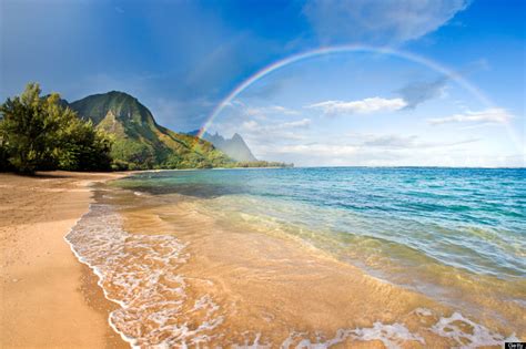 17 photos of hawaii rainbows to brighten your day huffpost life