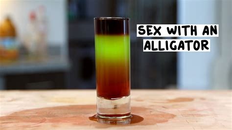 Sex With An Alligator Tipsy Bartender
