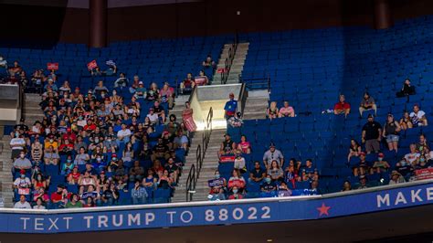 trump s tulsa rally drew sparse crowd but it cost 2 2 million the