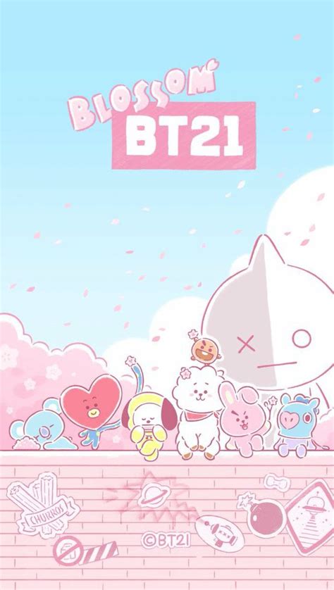 Pin By Halogencrafts On Bt21 Bts Chibi Bts Wallpaper Cute Wallpapers