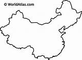 Outline China Map Blank Asia Country Geography Maps Name Printable Countries Physical Webquest Gif Worldatlas Land Print Chinas Scale Cities sketch template