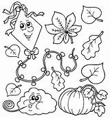 Coloring Pages Fall Autumn Toddlers Printable Weather Toddler Getdrawings sketch template