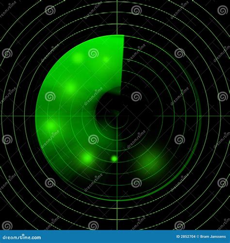 radar screen stock illustration illustration  signal