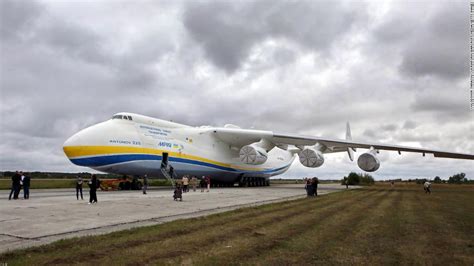 antonov   worlds largest plane destroyed  ukraine cnn travel