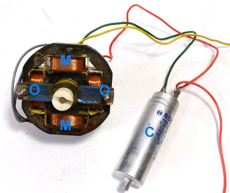 single phase motor wiring diagram capacitor start run capacitor start  single phase motor