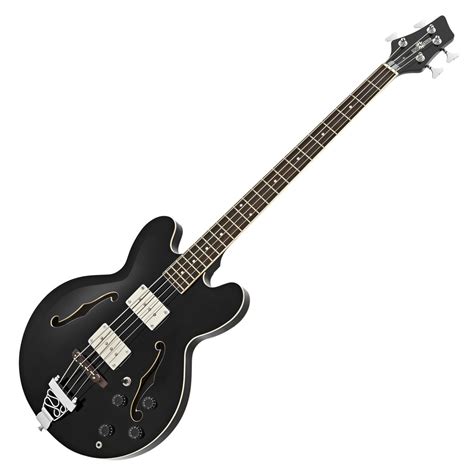 basse semi acoustique san francisco par gearmusic noir  stock gearmusic